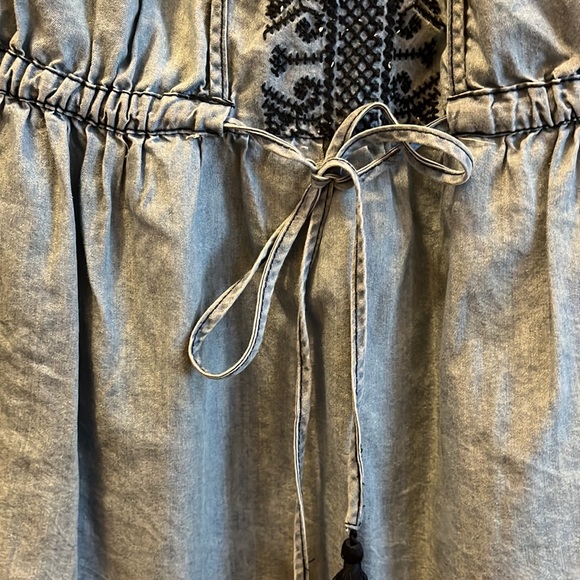 NWT LANE BRYANT Blue Summer top size 16 - Picture 4 of 8